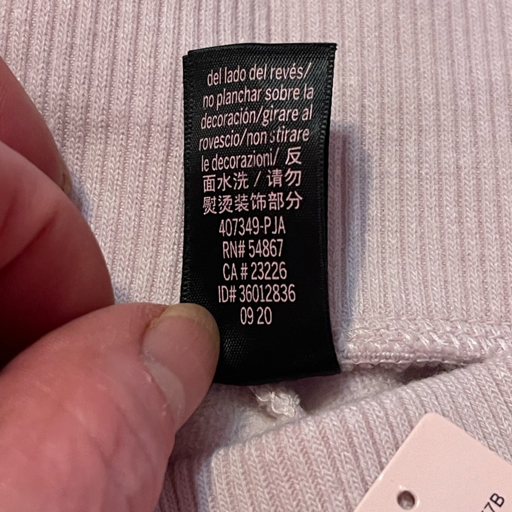 Victoria's Secret Light Purple Women’s Fleece Jogger Size M - Picture 8 of 12